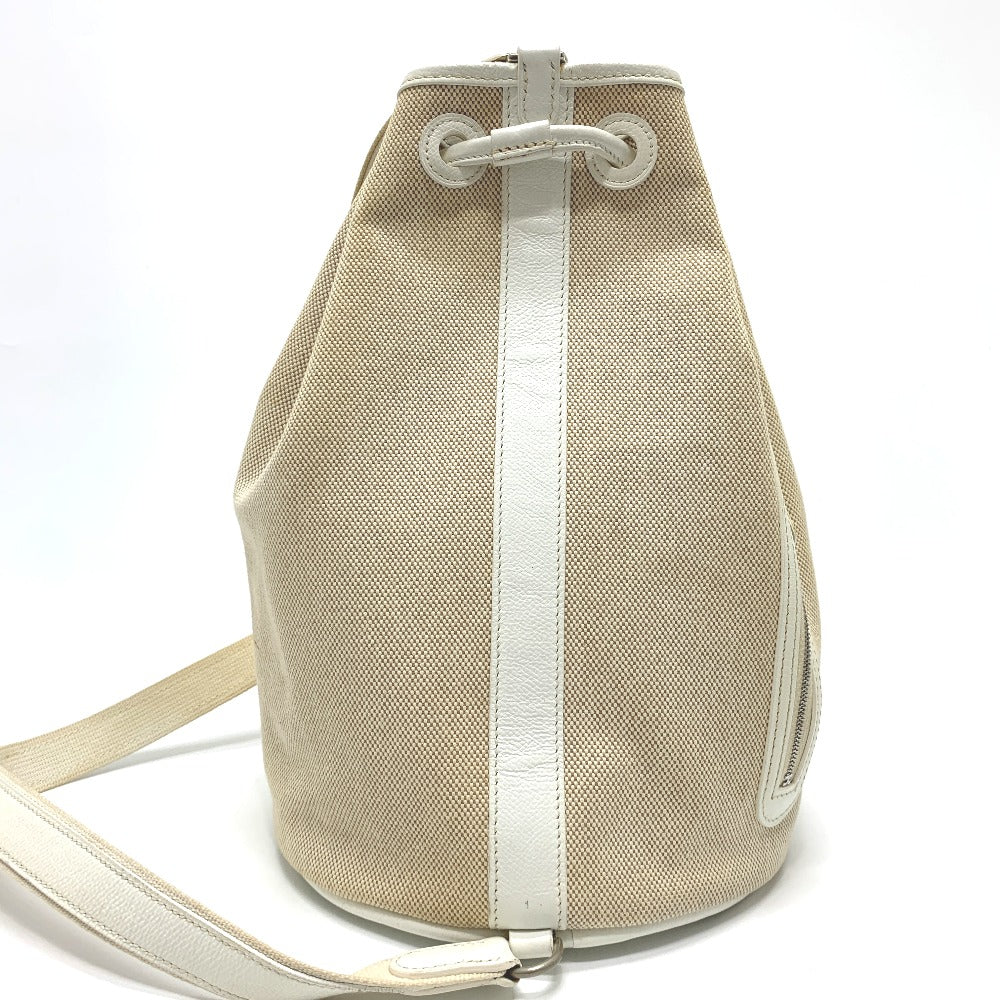 HERMES Shoulder Bag Towar Officier / Leather Ivorytype Shoulder Sac Marine Receive PM Women Used