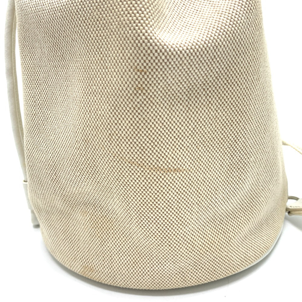 HERMES Shoulder Bag Towar Officier / Leather Ivorytype Shoulder Sac Marine Receive PM Women Used