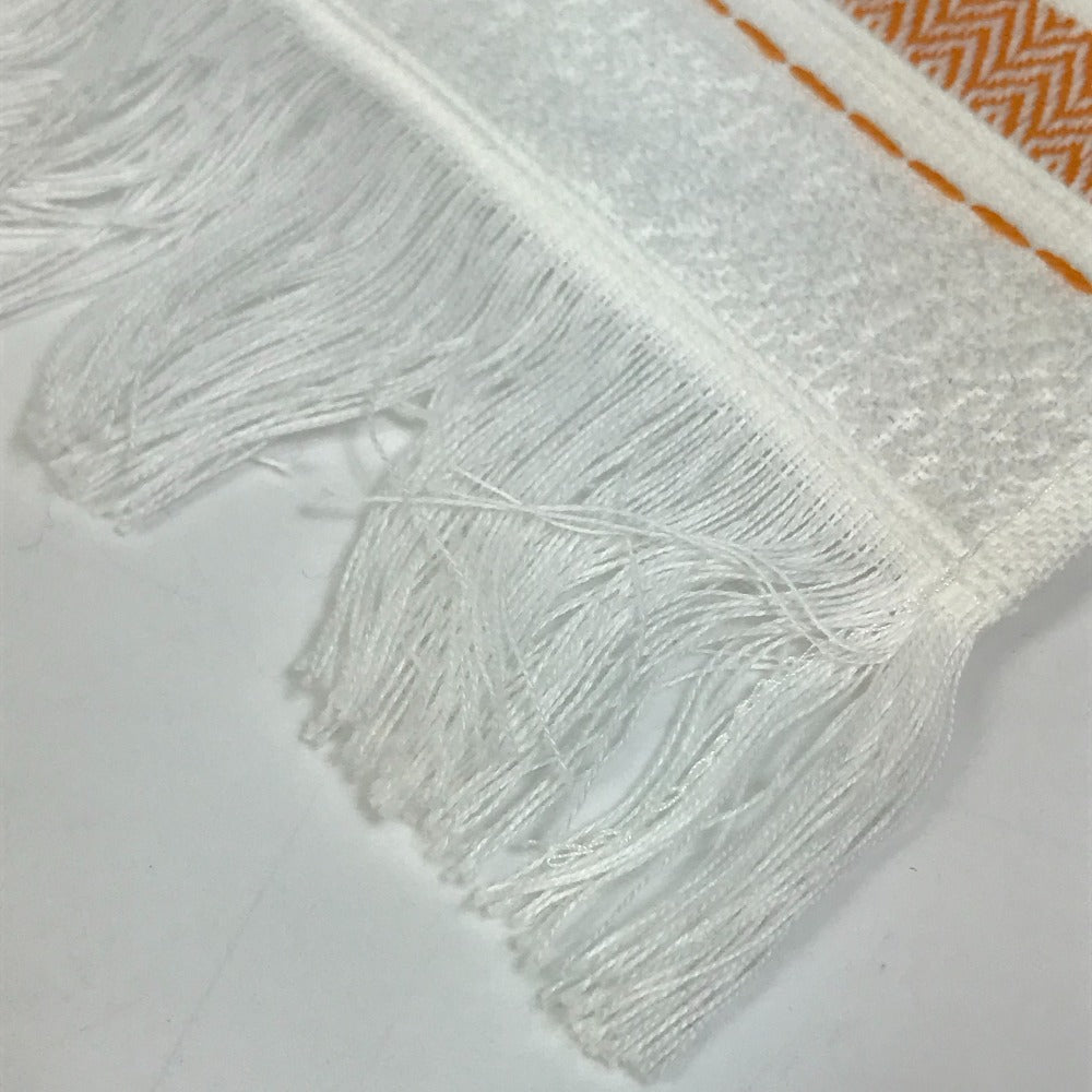 HERMES towel cotton white Face towel labyrinth