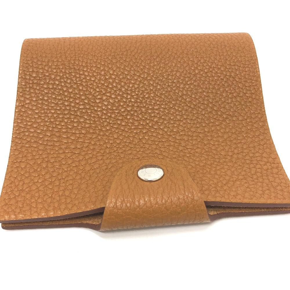 HERMES Notebook cover Togo Brown Uris mini