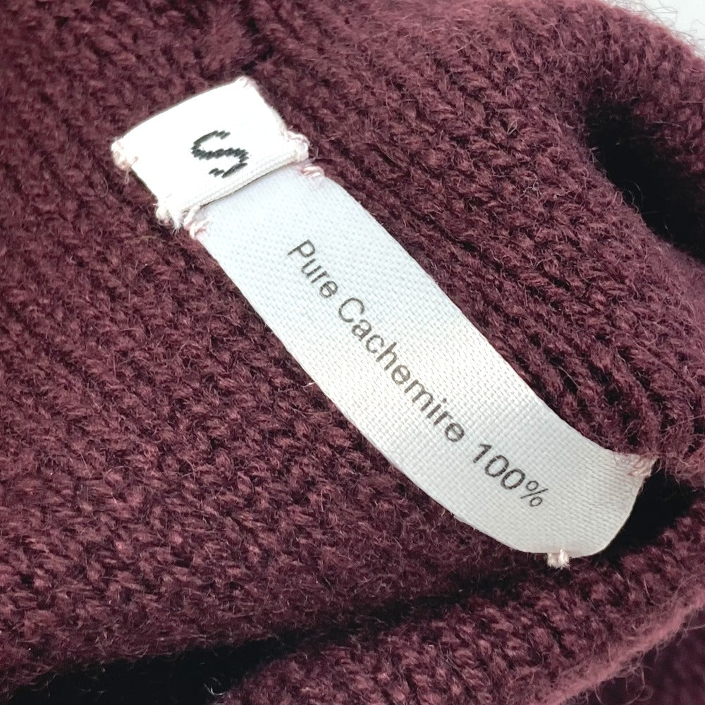 HERMES Glove cashmere Bordeaux apparel Women S Used