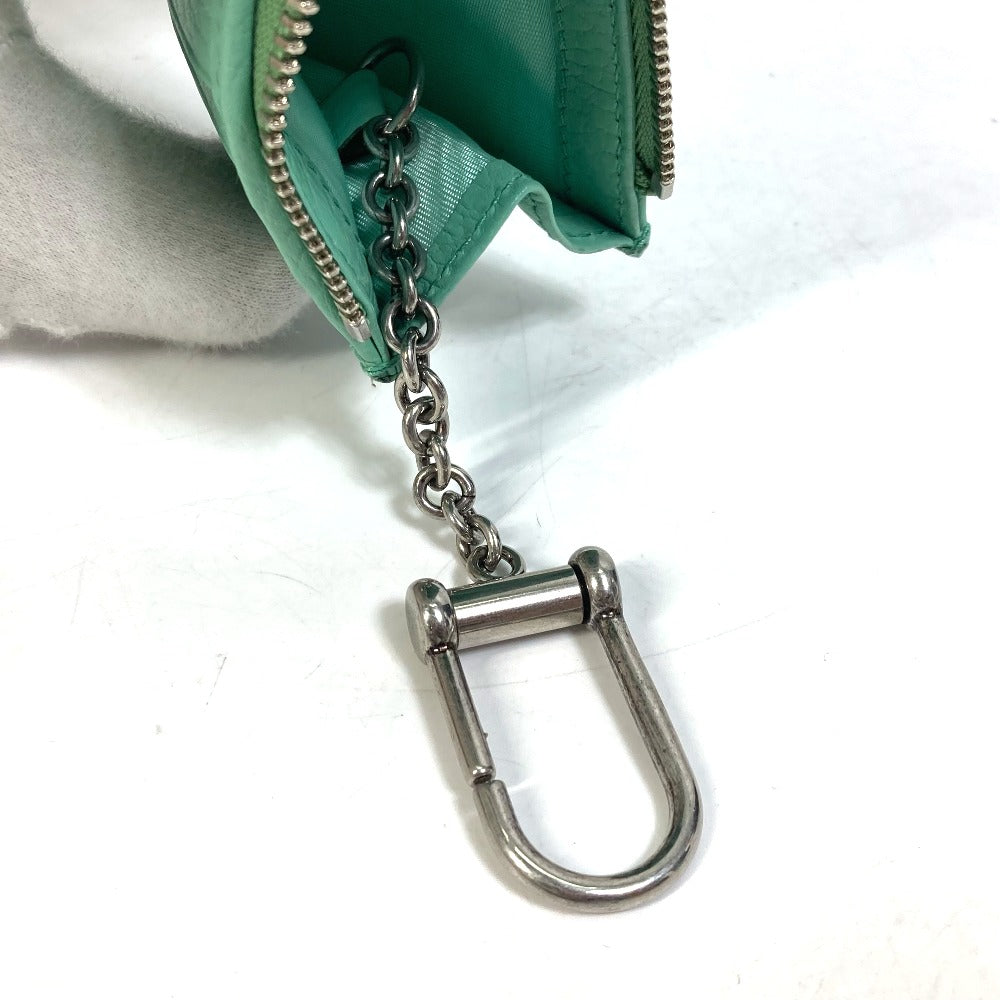 GUCCI Coin case 701070 leather Green type GG Marmont Women Used