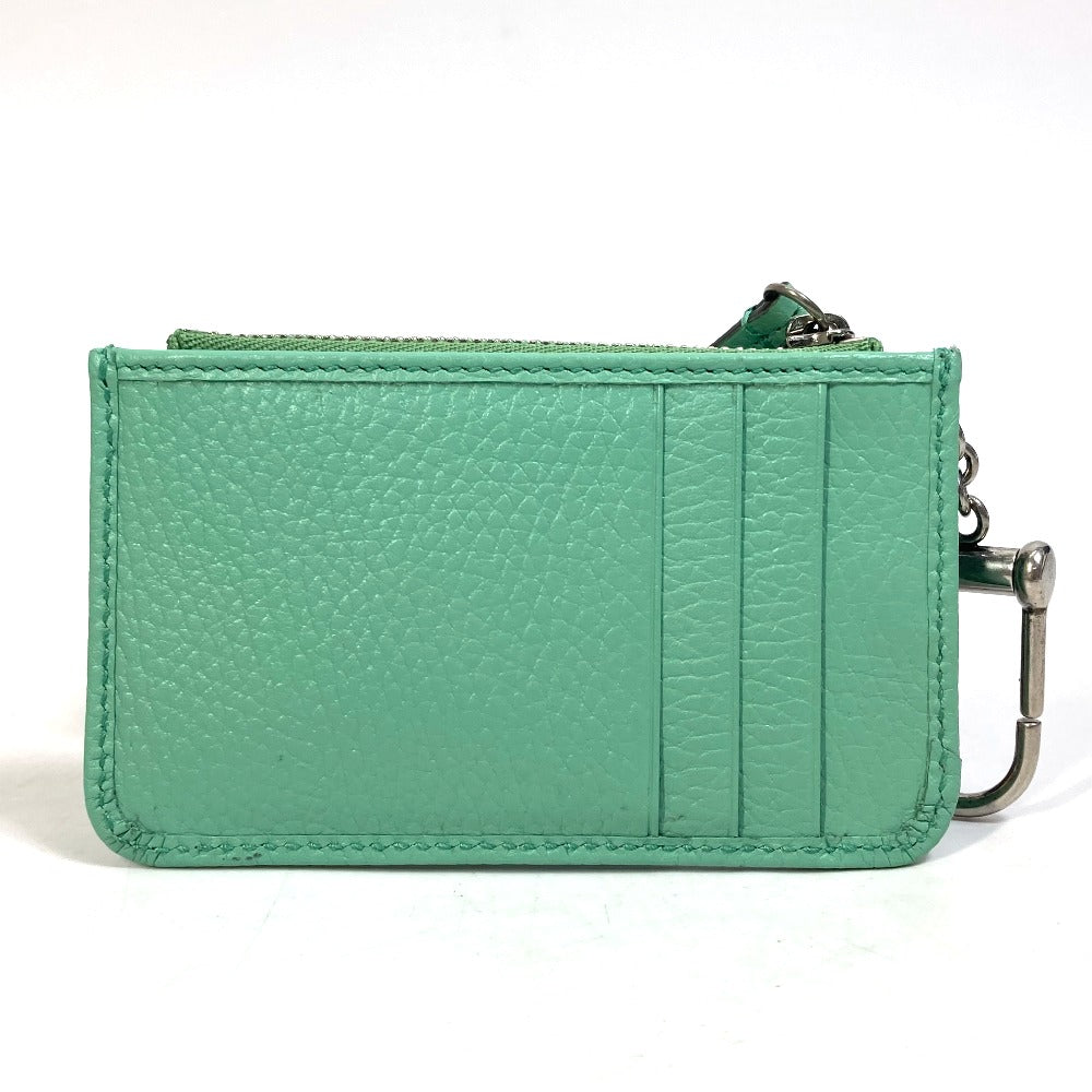 GUCCI Coin case 701070 leather Green type GG Marmont Women Used