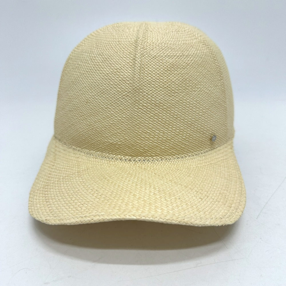 HERMES cap Cotton, Viscose beige Panama Brisa Newsboy Cap Riley unisex(Unisex) 58 Used