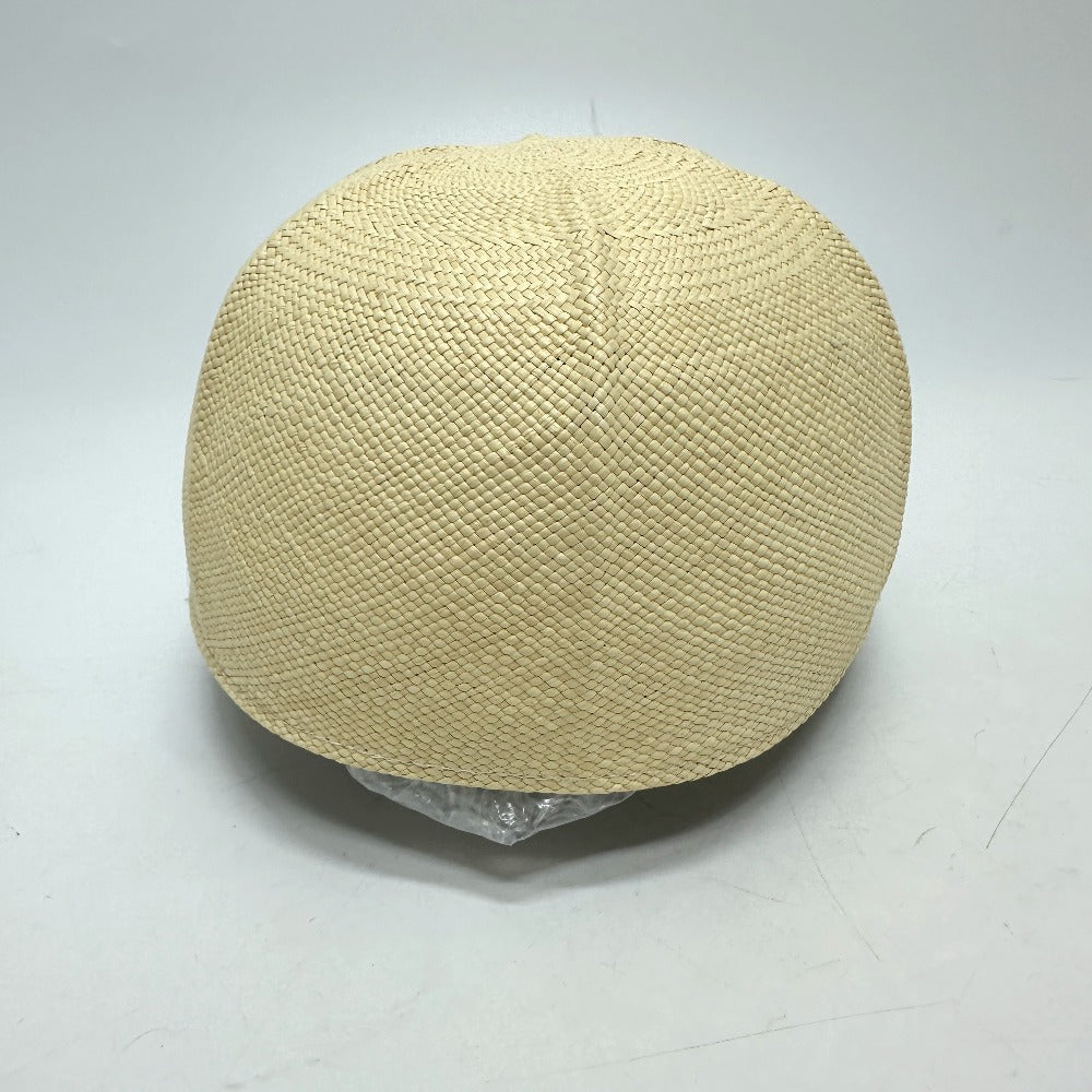 HERMES cap Cotton, Viscose beige Panama Brisa Newsboy Cap Riley unisex(Unisex) 58 Used