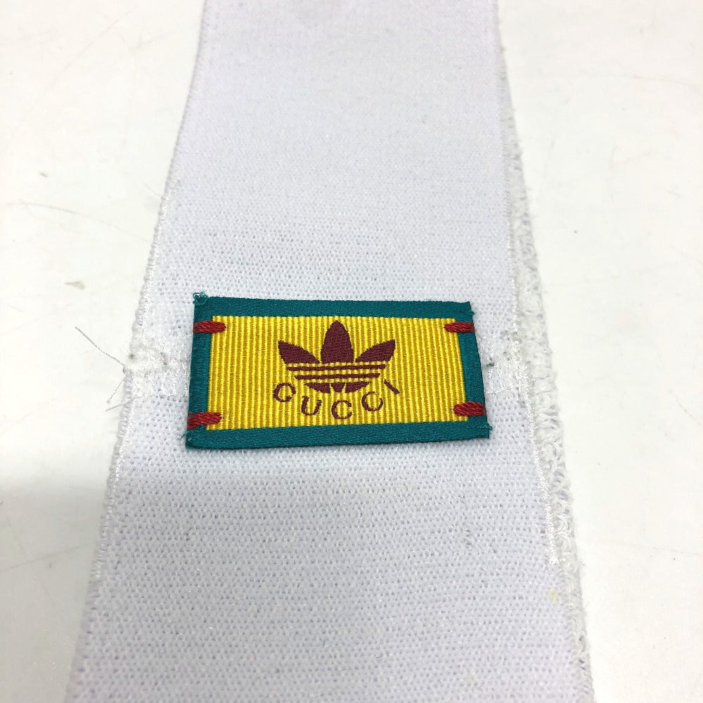 GUCCI hair accessory 703594 polyester white logo Adidas adidas collaboration Women M Used