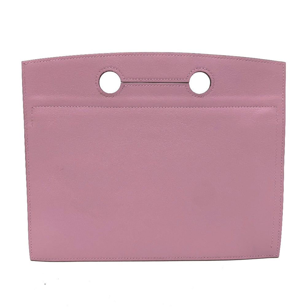 HERMES Pouch Swift pink Birkin Bag Pocket Women Used