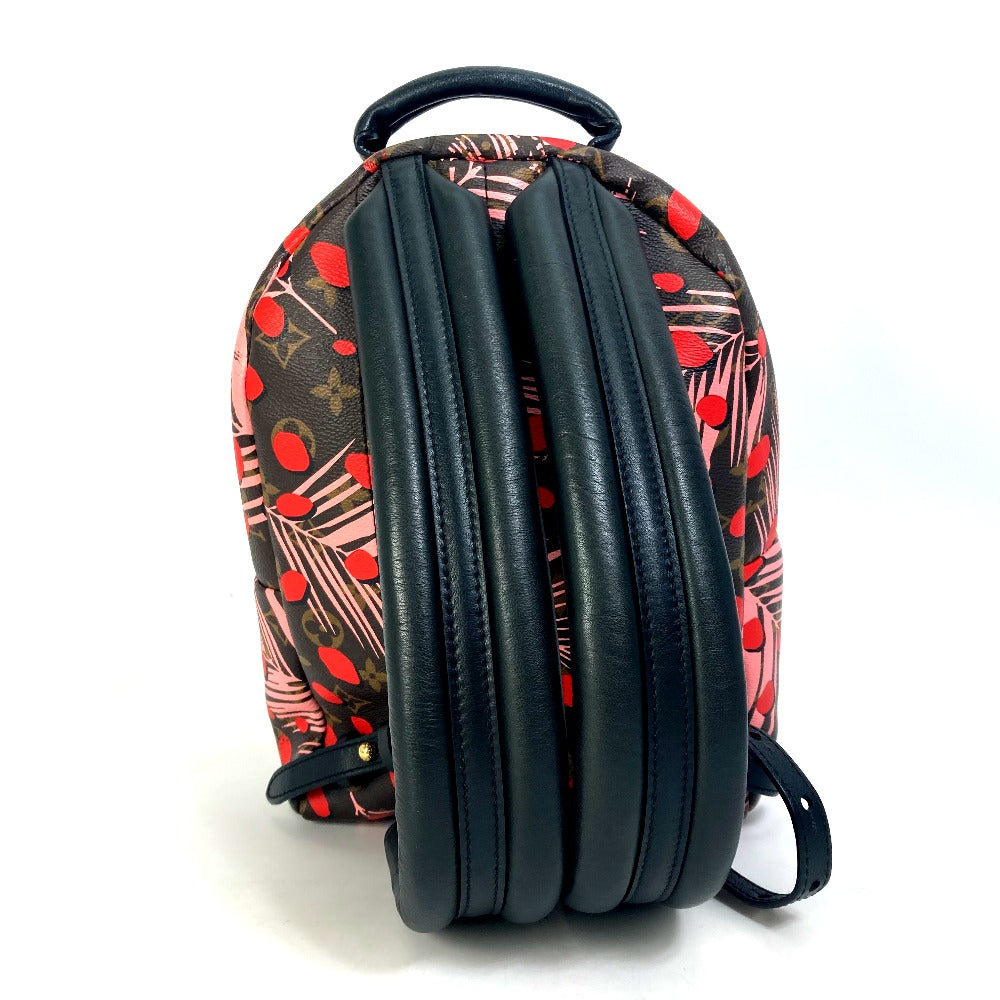 LOUIS VUITTON Backpack M41981 Monogram canvas Brown x Pink x Red Monogram Palm Springs PM