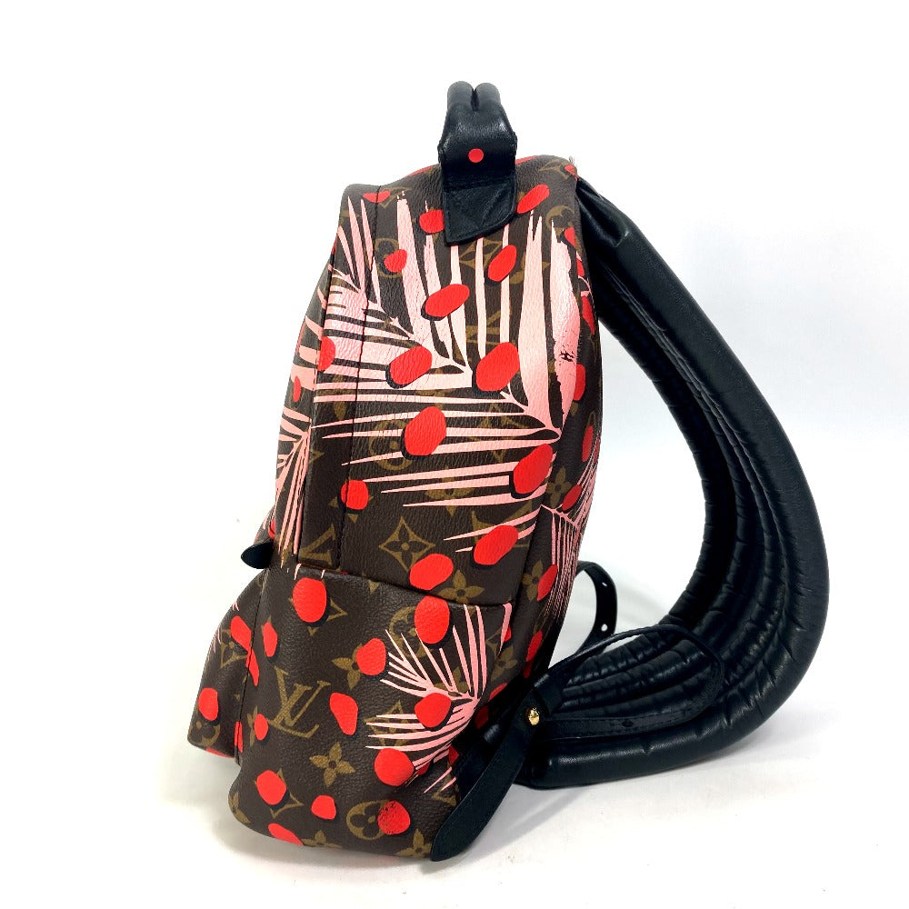 LOUIS VUITTON Backpack M41981 Monogram canvas Brown x Pink x Red Monogram Palm Springs PM