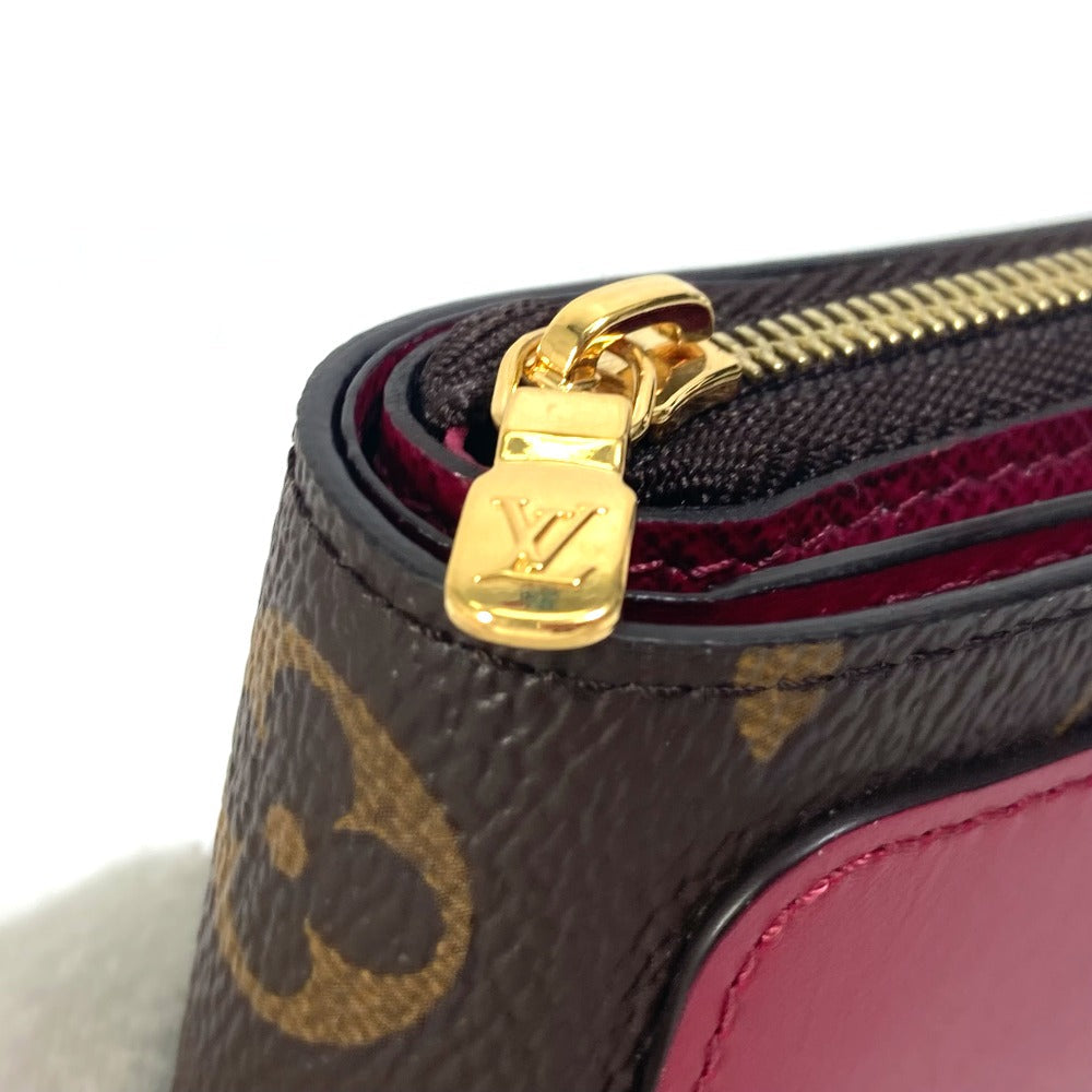 LOUIS VUITTON Folded wallet M82377 Monogram canvas Brown Monogram Portefeuille Lou Women Used