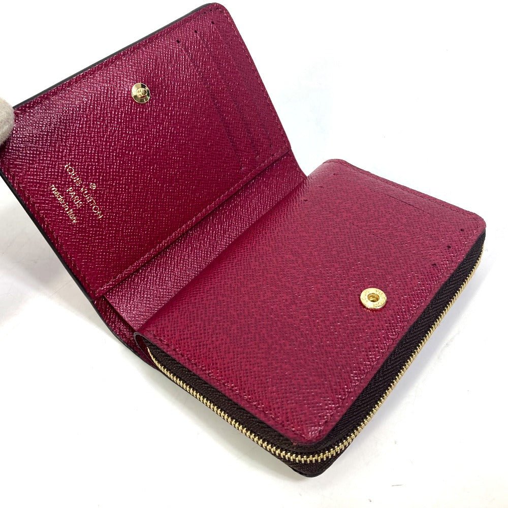 LOUIS VUITTON Folded wallet M82377 Monogram canvas Brown Monogram Portefeuille Lou Women Used