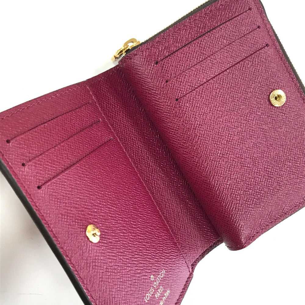 LOUIS VUITTON Folded wallet M82377 Monogram canvas Brown Monogram Portefeuille Lou Women Used