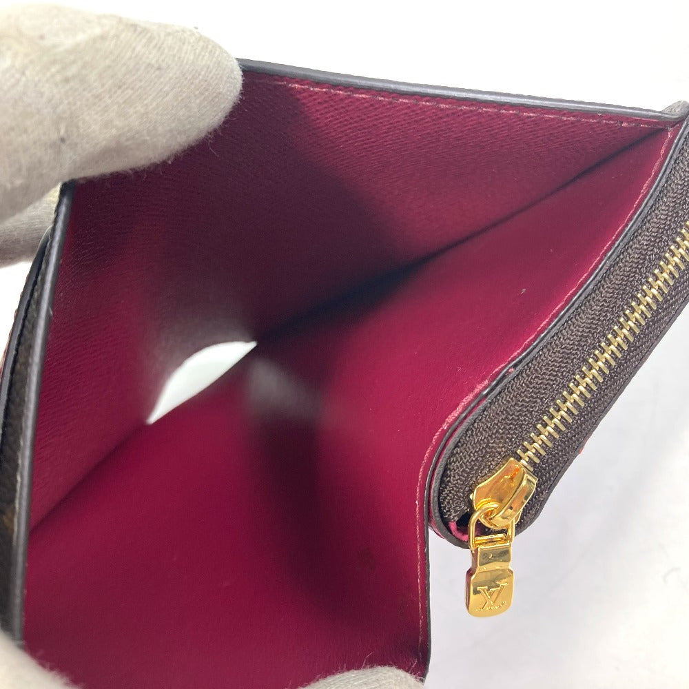 LOUIS VUITTON Folded wallet M82377 Monogram canvas Brown Monogram Portefeuille Lou Women Used