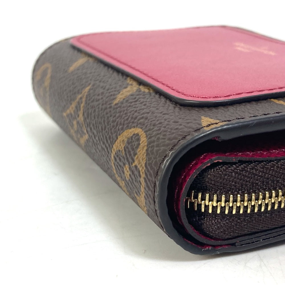 LOUIS VUITTON Folded wallet M82377 Monogram canvas Brown Monogram Portefeuille Lou Women Used