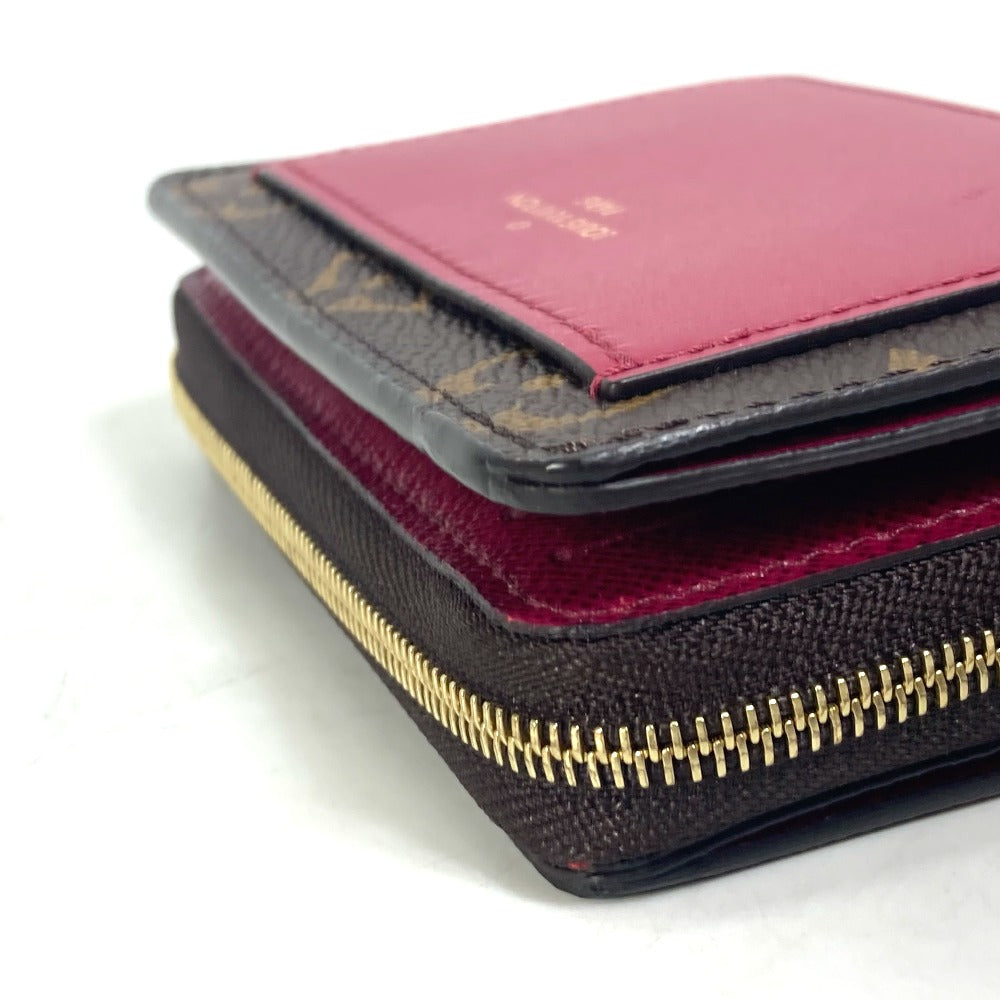 LOUIS VUITTON Folded wallet M82377 Monogram canvas Brown Monogram Portefeuille Lou Women Used