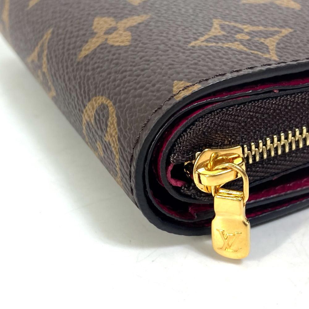LOUIS VUITTON Folded wallet M82377 Monogram canvas Brown Monogram Portefeuille Lou Women Used