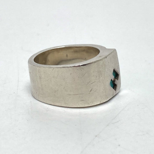 HERMES Ring SV925 Silver H logo candy Women 50 Used