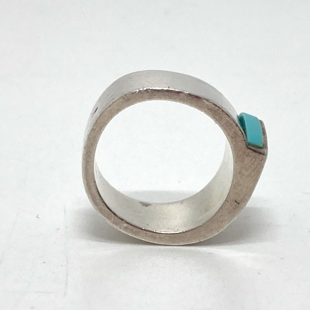 HERMES Ring SV925 Silver H logo candy Women 50 Used