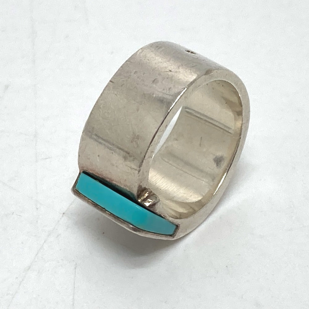 HERMES Ring SV925 Silver H logo candy Women 50 Used