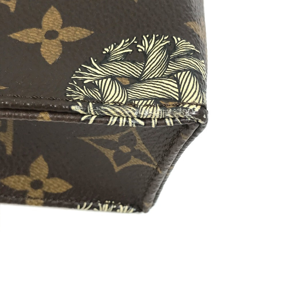 LOUIS VUITTON Clutch bag M41513 Monogram canvas Brown Monogram Christopher Nemeth Rope Pochette Voyage mens Used