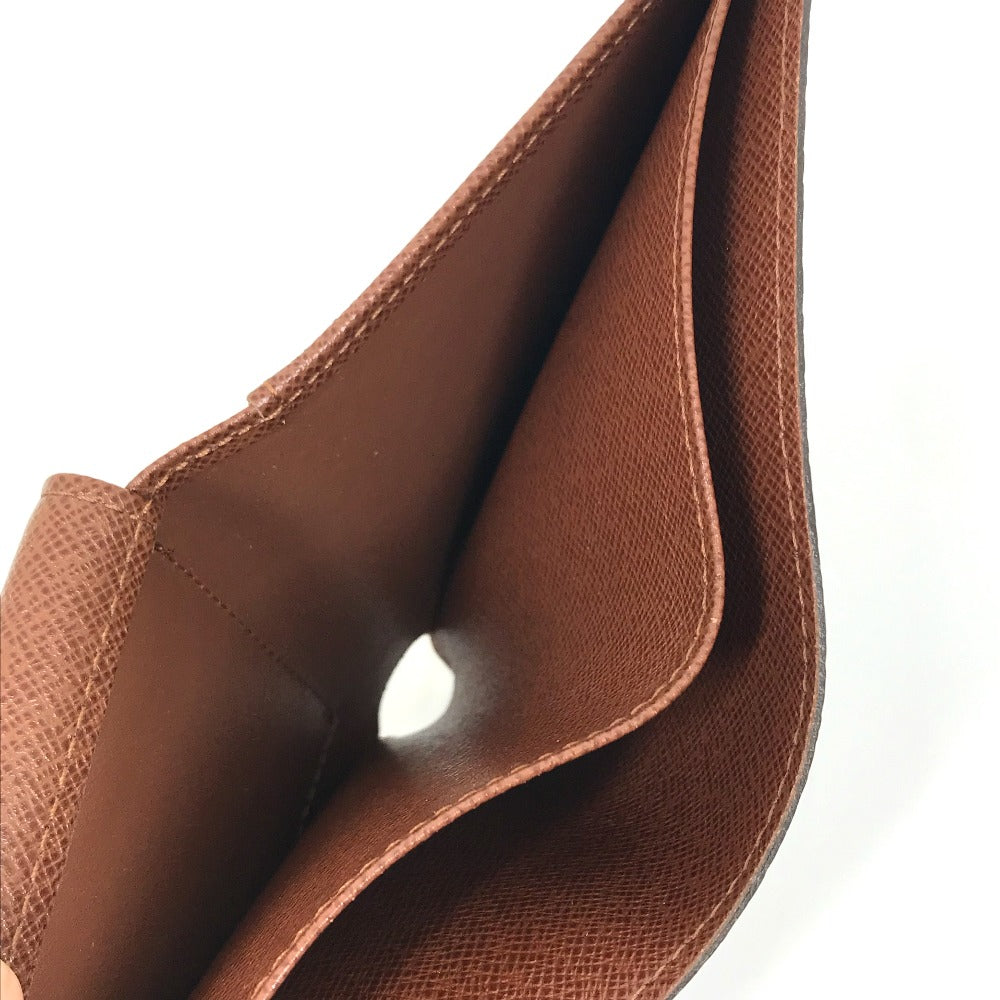 LOUIS VUITTON Folded wallet M61675 Monogram canvas Brown Monogram Portefeuille Marco mens Used