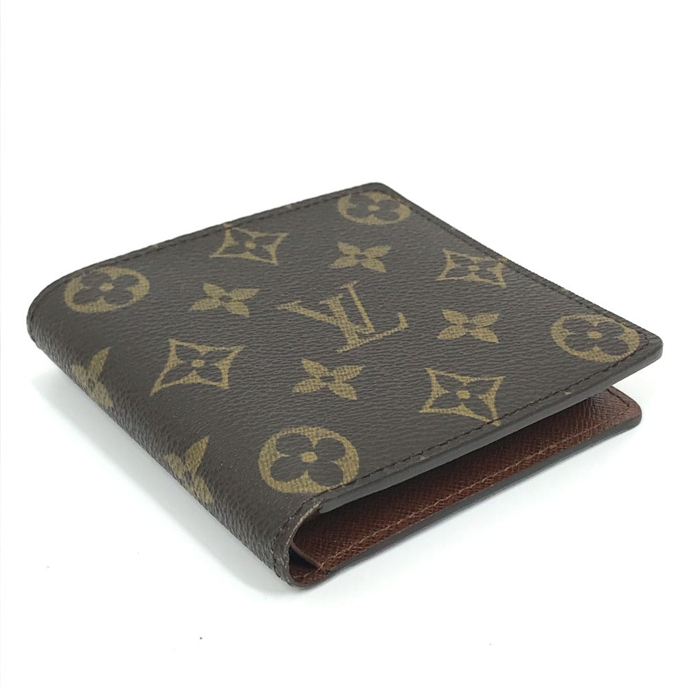 LOUIS VUITTON Folded wallet M61675 Monogram canvas Brown Monogram Portefeuille Marco mens Used