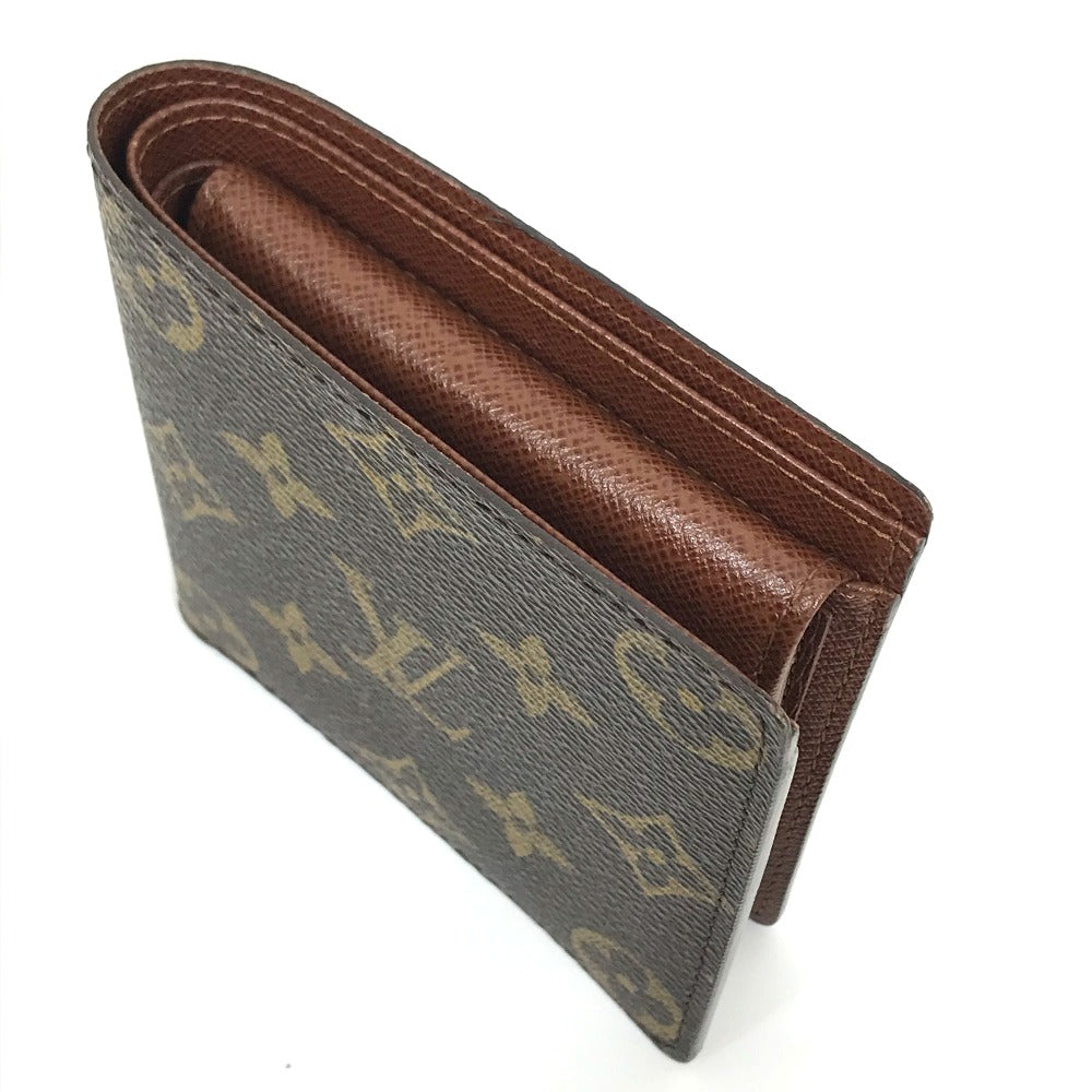 LOUIS VUITTON Folded wallet M61675 Monogram canvas Brown Monogram Portefeuille Marco mens Used