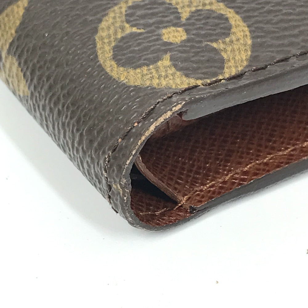 LOUIS VUITTON Folded wallet M61675 Monogram canvas Brown Monogram Portefeuille Marco mens Used