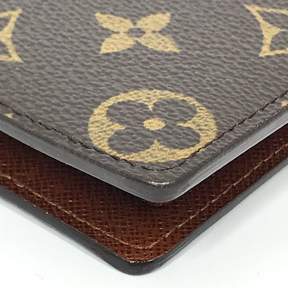 LOUIS VUITTON Folded wallet M61675 Monogram canvas Brown Monogram Portefeuille Marco mens Used