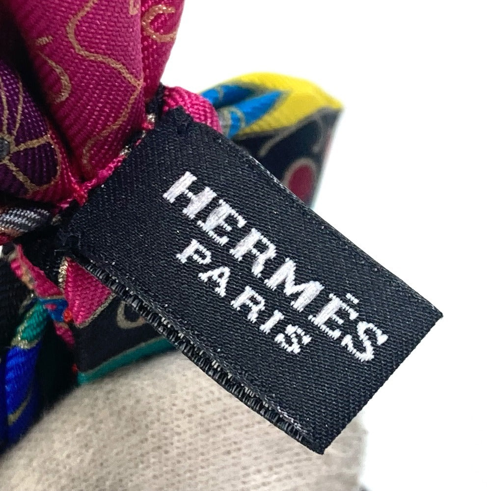 HERMES tie silk multicolor Noupapillon