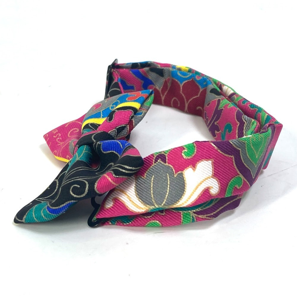 HERMES tie silk multicolor Noupapillon