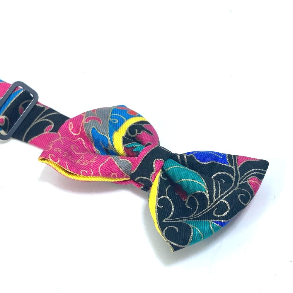 HERMES tie silk multicolor Noupapillon