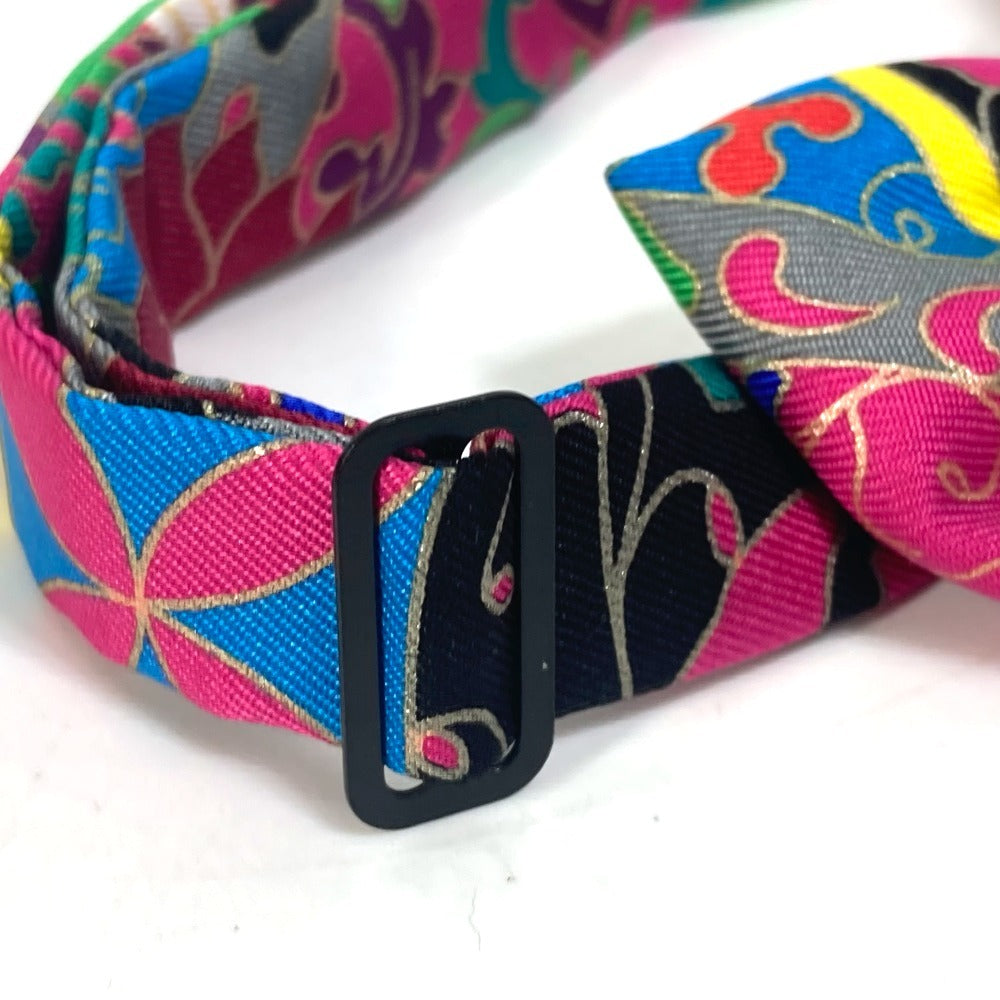HERMES tie silk multicolor Noupapillon
