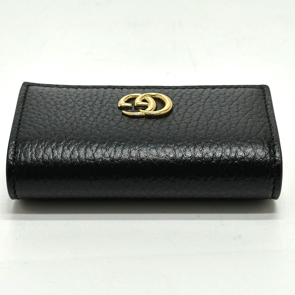 GUCCI Key case Key holder  456118 GG Supreme Canvas beige GG Marmont six hooks Women Used