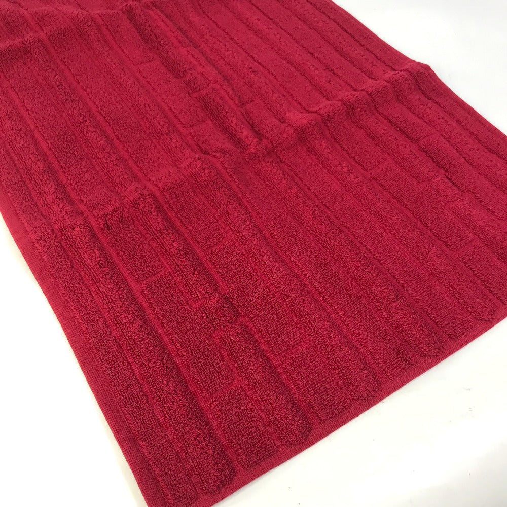HERMES towel 101300M-09 cotton Red H logo labyrinth