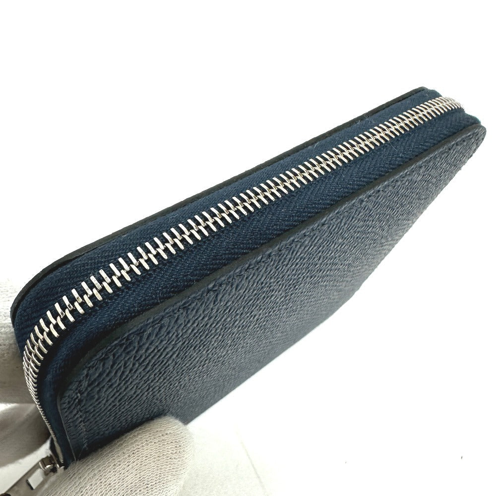 HERMES Coin case Epsom Navy Azap silk in compact Women Used