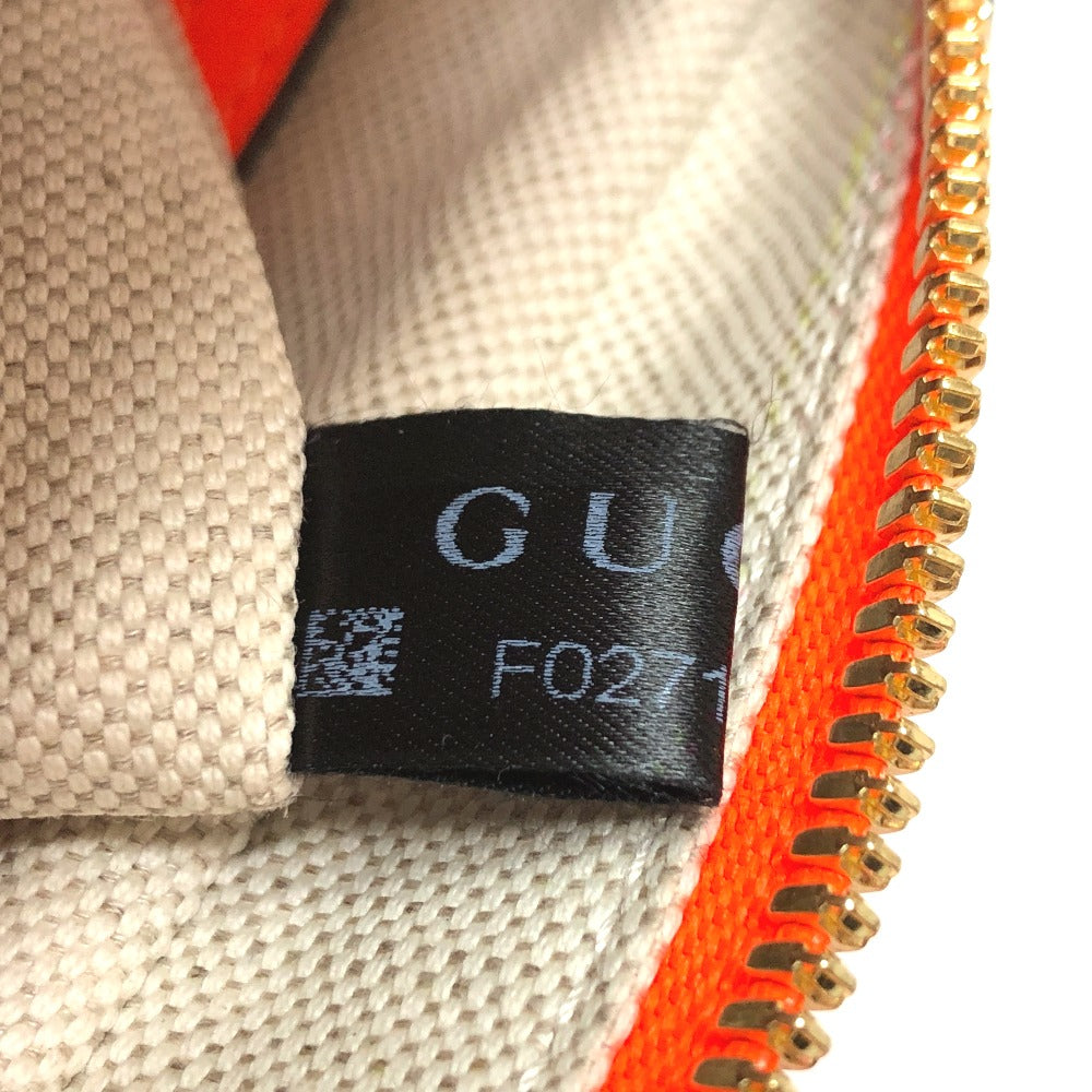 GUCCI Shoulder Bag 550147 Canvas / leather multicolor flora Women Secondhand