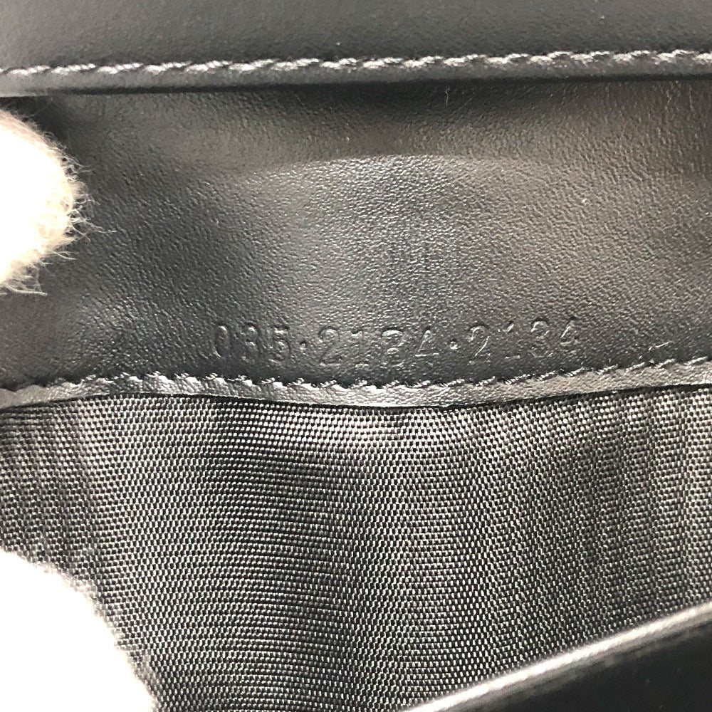 GUCCI Folded wallet 035.2184 GG canvas black GG Jackie Women Used