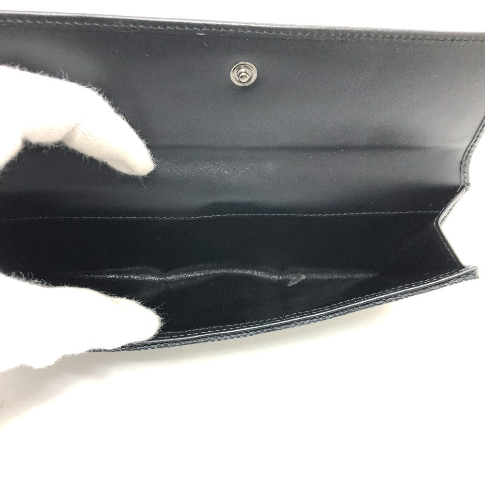 GUCCI Folded wallet 035.2184 GG canvas black GG Jackie Women Used