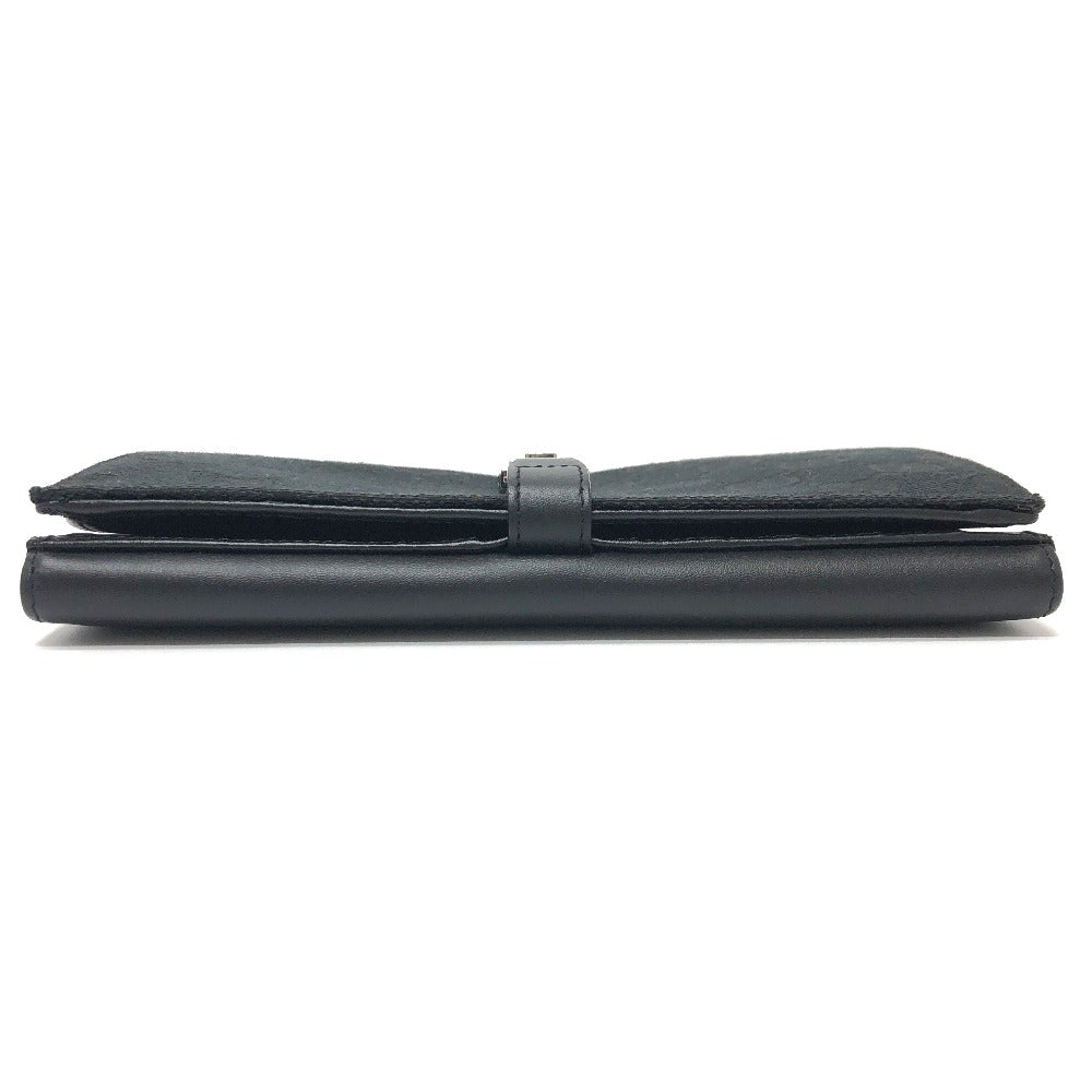 GUCCI Folded wallet 035.2184 GG canvas black GG Jackie Women Used