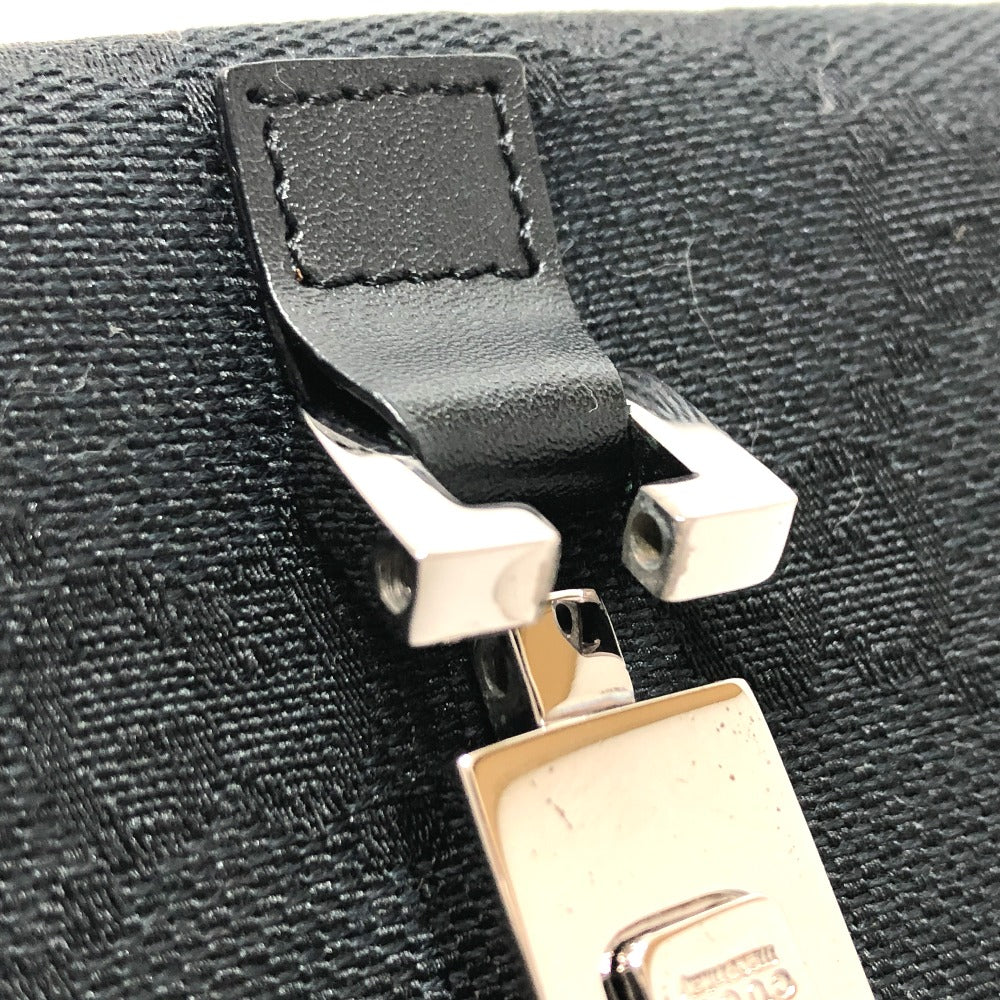 GUCCI Folded wallet 035.2184 GG canvas black GG Jackie Women Used