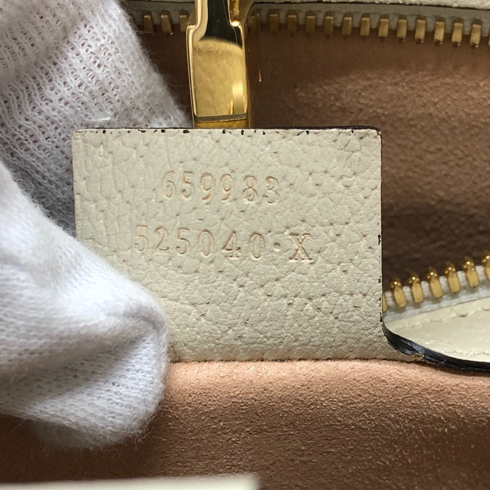 GUCCI Handbag 659983 GG Supreme Canvas beige GG Repom Women Used