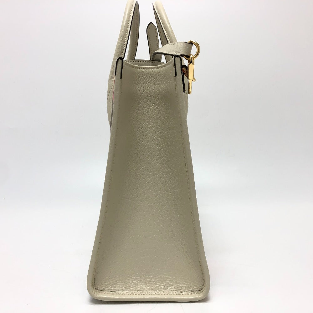 GUCCI Handbag 659983 GG Supreme Canvas beige GG Repom Women Used