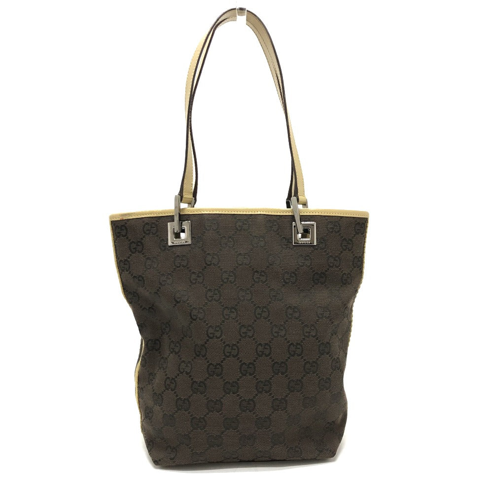 GUCCI Handbag 31244 GG canvas / leather Brown GG Women Used