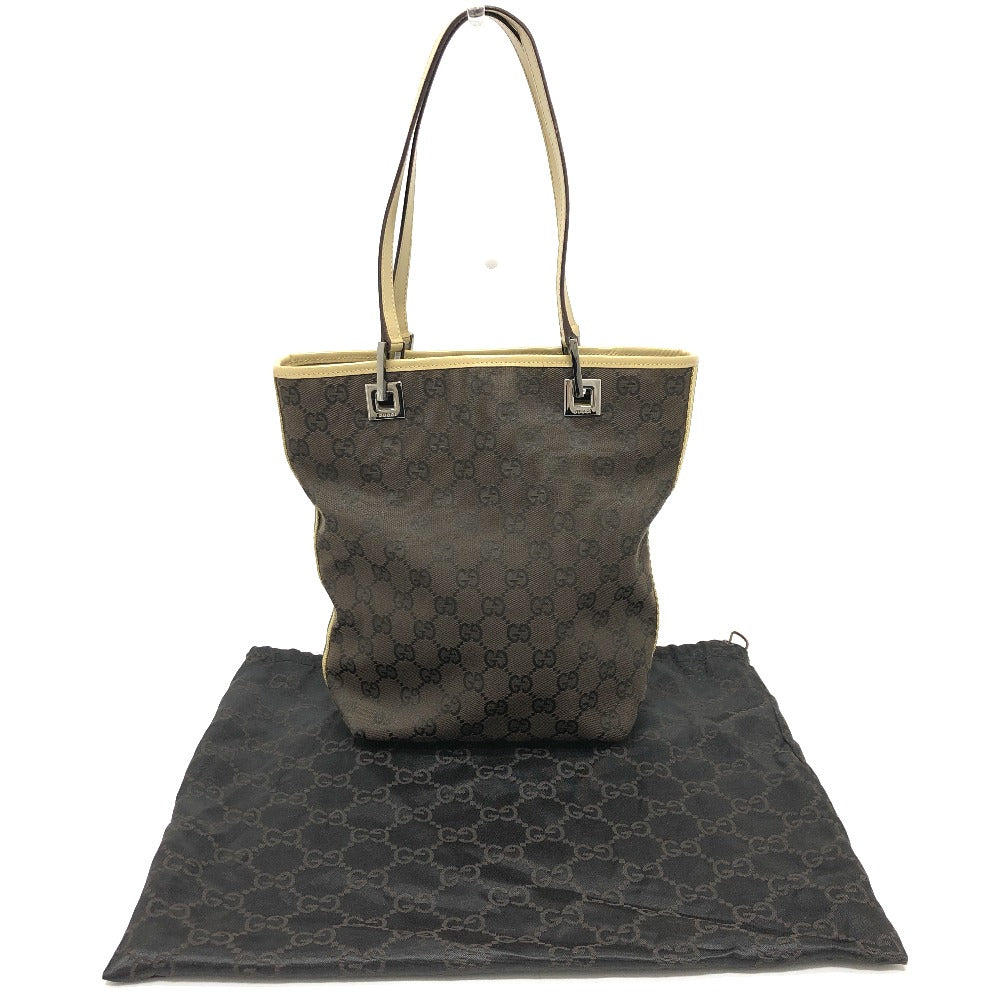 GUCCI Handbag 31244 GG canvas / leather Brown GG Women Used