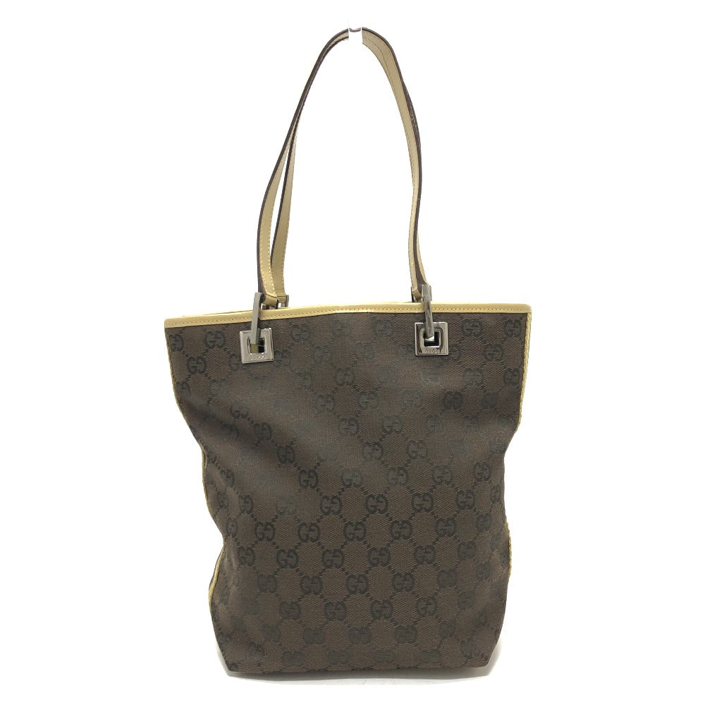 GUCCI Handbag 31244 GG canvas / leather Brown GG Women Used