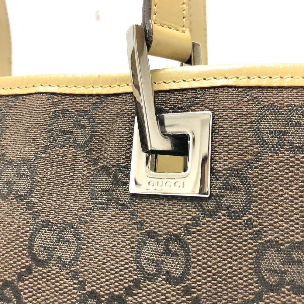 GUCCI Handbag 31244 GG canvas / leather Brown GG Women Used