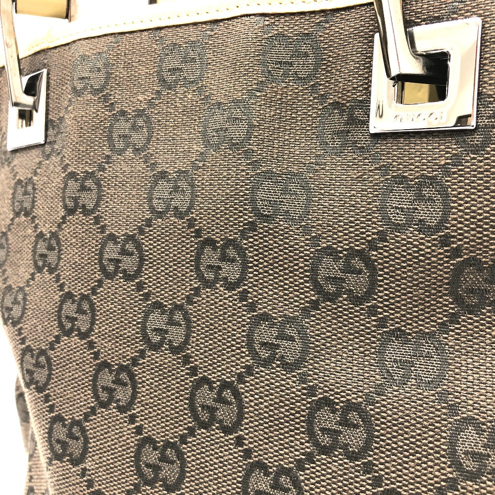 GUCCI Handbag 31244 GG canvas / leather Brown GG Women Used