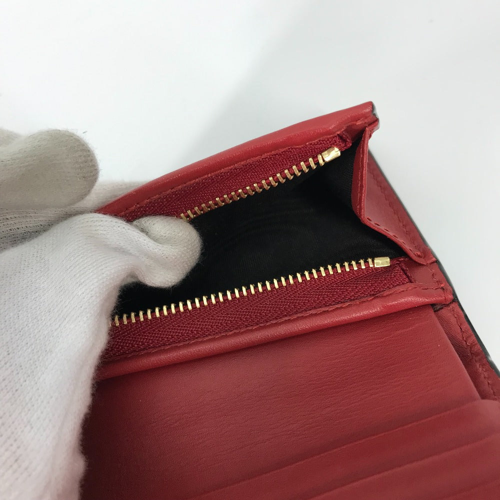 GUCCI Folded wallet 506277 GG Supreme Canvas Beige x pink GG Supreme BOSCO BOSCO applique dog Women Used