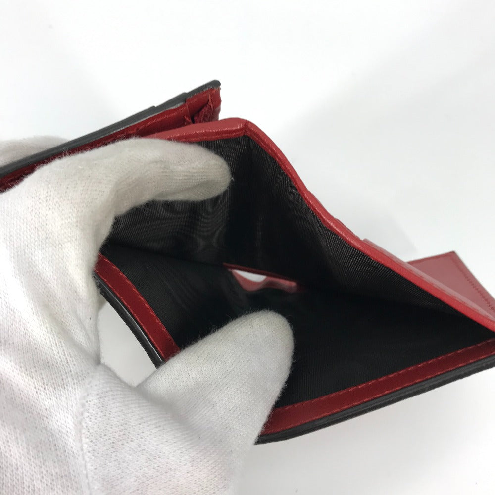 GUCCI Folded wallet 506277 GG Supreme Canvas Beige x pink GG Supreme BOSCO BOSCO applique dog Women Used